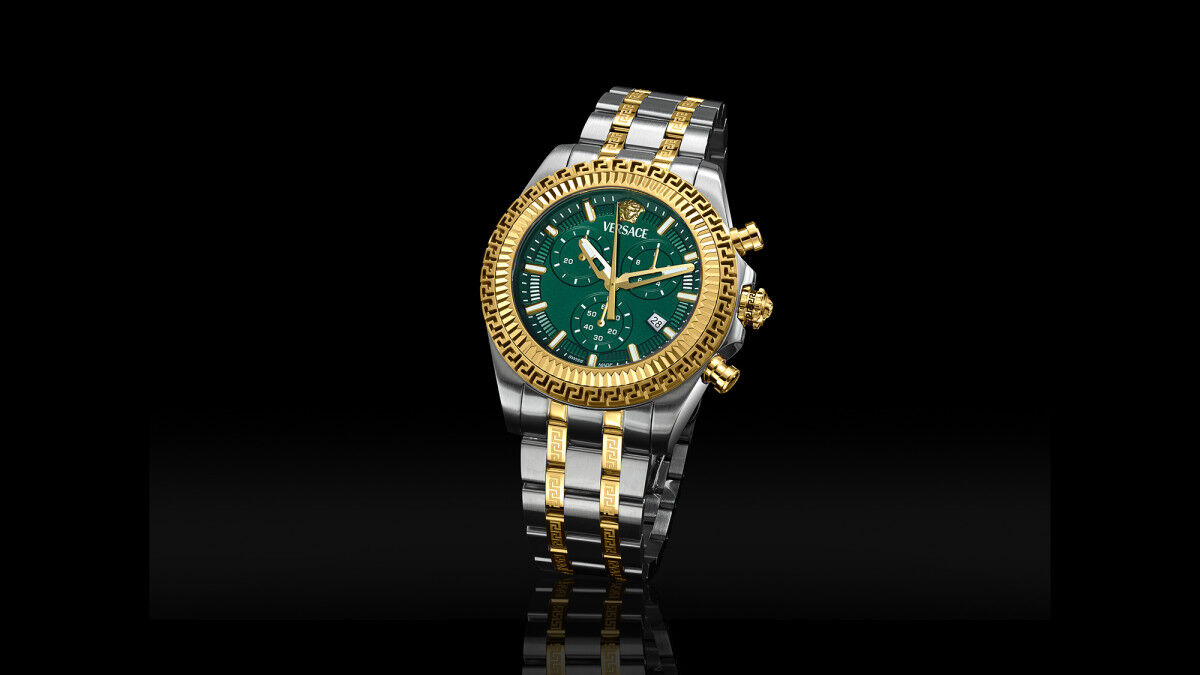 Versace Redefines Luxury With the Fornax Chronograph Watch