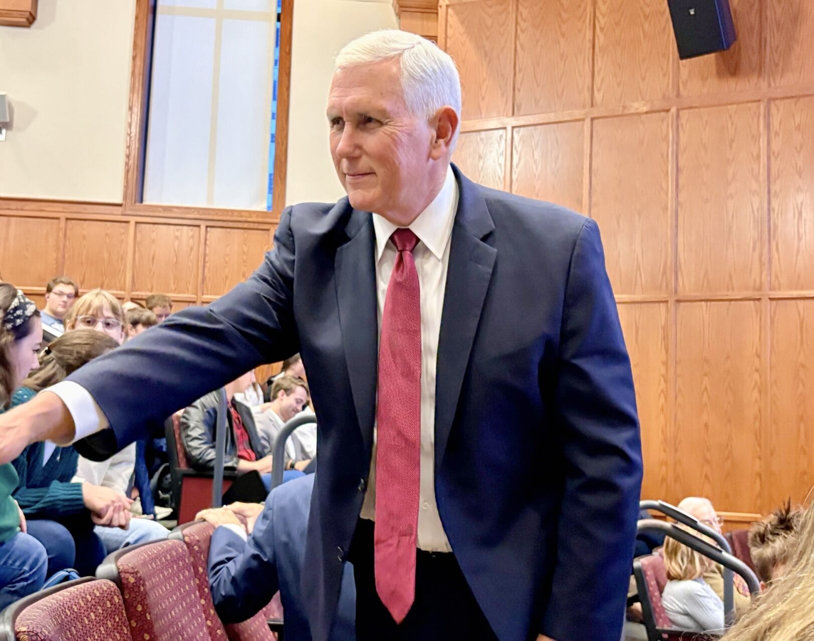 Former VP Pence speaks of Charlie Kirk’s legacy during Grove City apperance