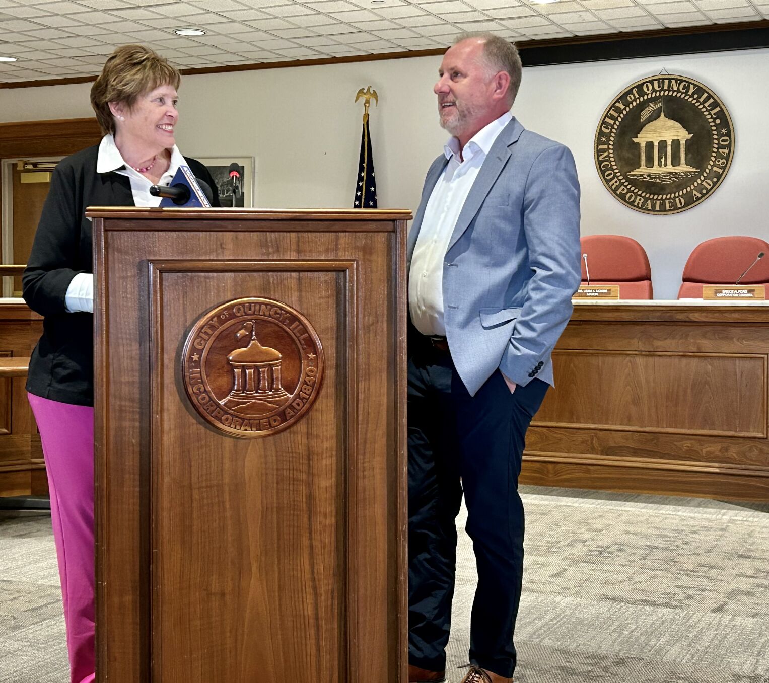 Moore celebrates accomplishments, looks to future