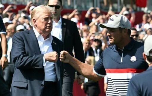 Trump can’t spark US comeback in visit to Ryder Cup