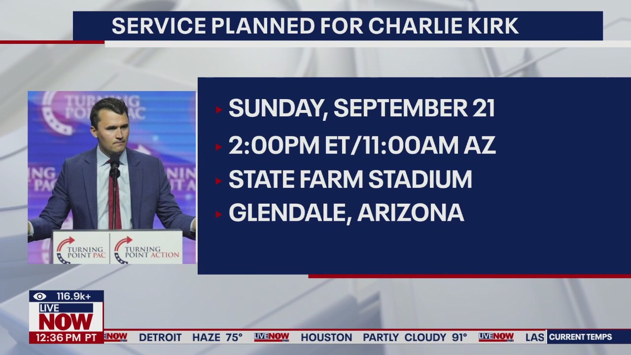 When is Charlie Kirk’s funeral? All we know so far