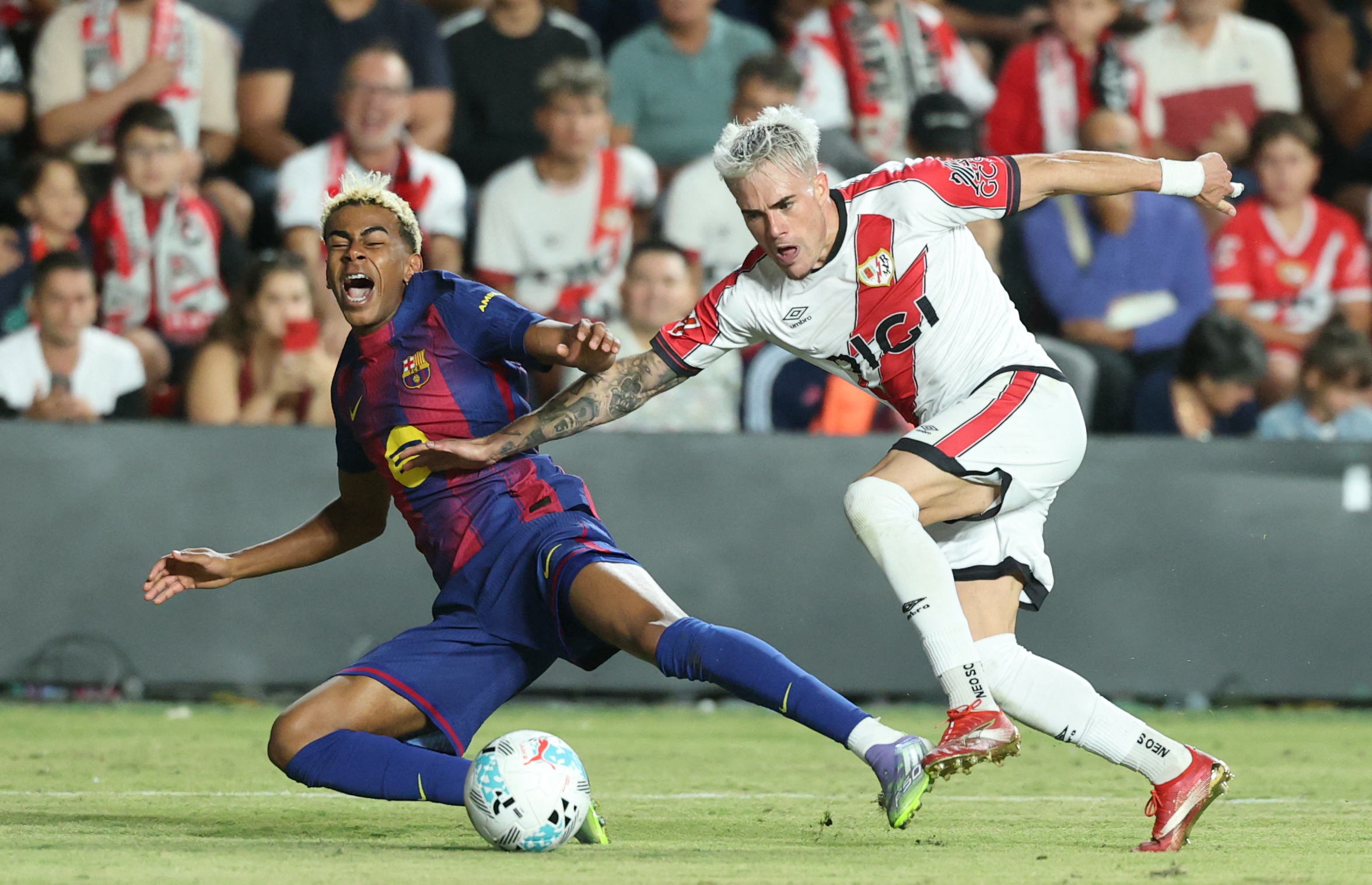 Barcelona draw with Rayo Vallecano in La Liga after VAR outage