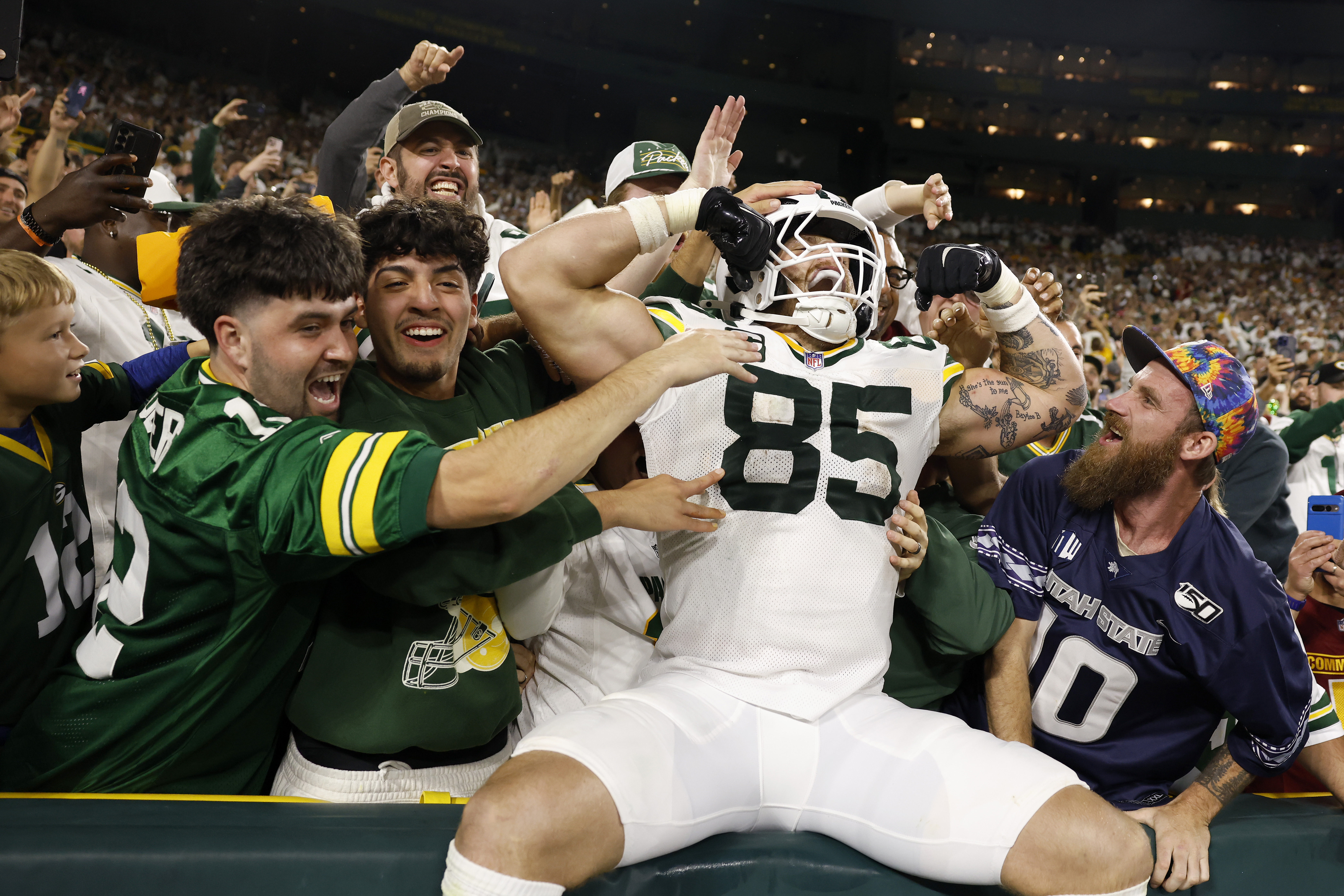 Jordan Love and Tucker Kraft lead the way in Green Bay Packers’ 27-18 win over Washington Commanders
