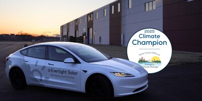 Everlight Solar Named 2025 Dane County Climate Champion in Fleet Category
