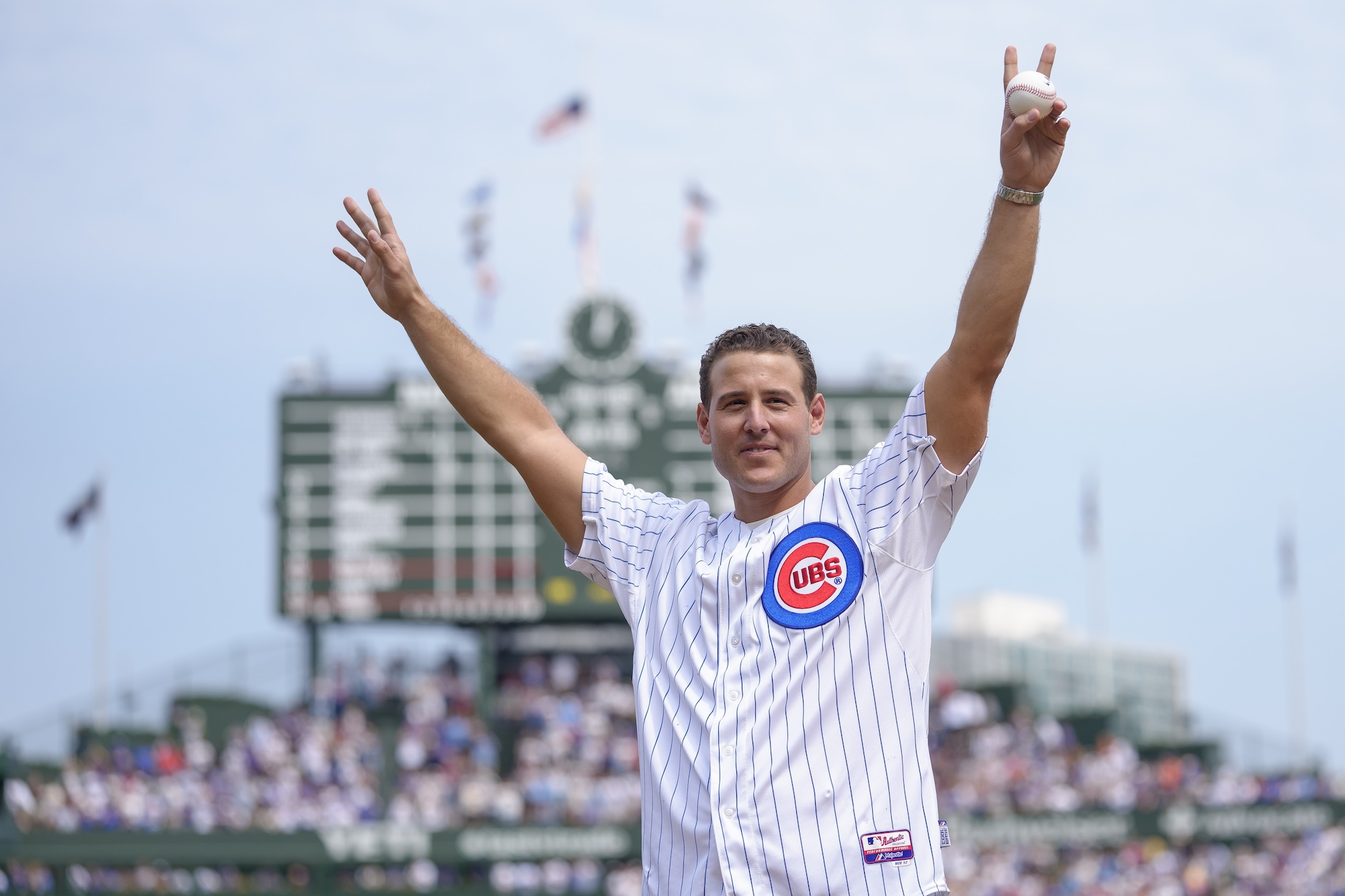 Chicago Cubs’ Anthony Rizzo Celebrated After Announcing MLB Retirement