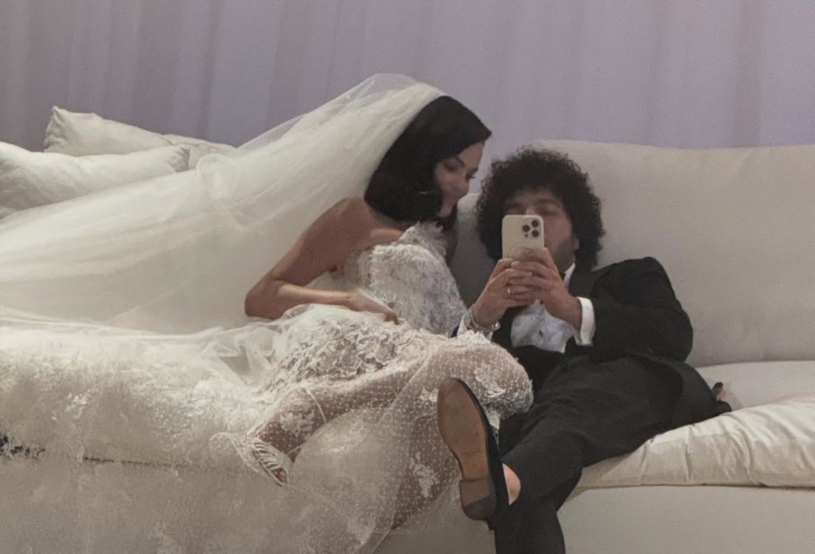  Selena Gomez Gave the ‘Toasted Nails’ Trend a Bridal Update for Her Wedding