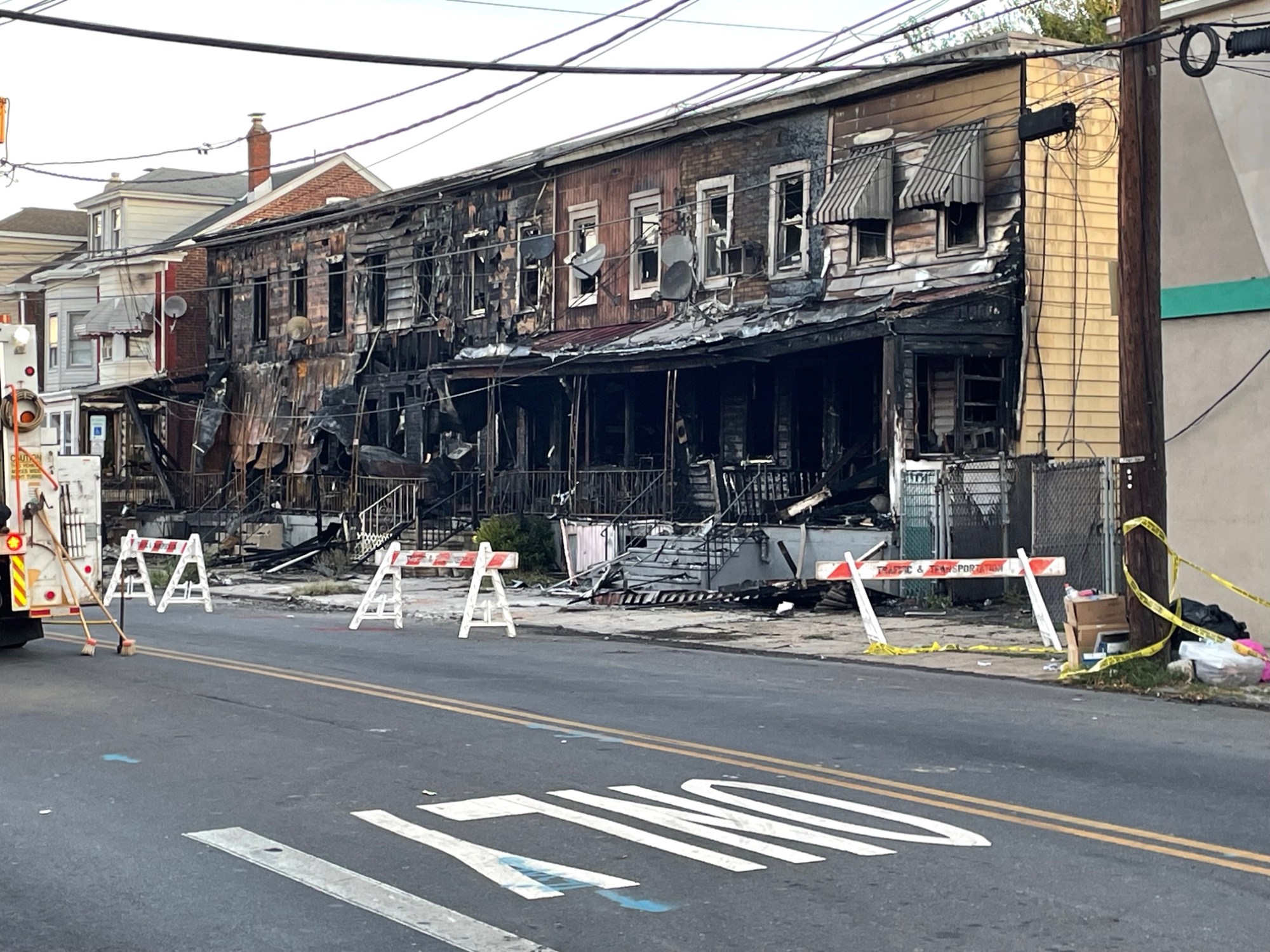 BREAKING: Trenton High student killed in late night fire that destroyed block of row homes [Developing story]