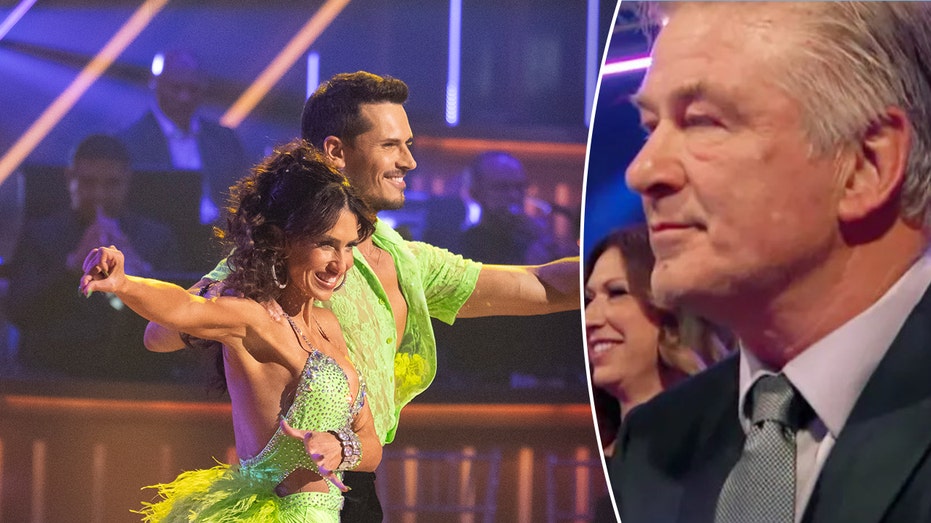  Hilaria Baldwin calls ‘DWTS’ debut ‘such a dream’ as fans point out Alec’s reaction to steamy dance