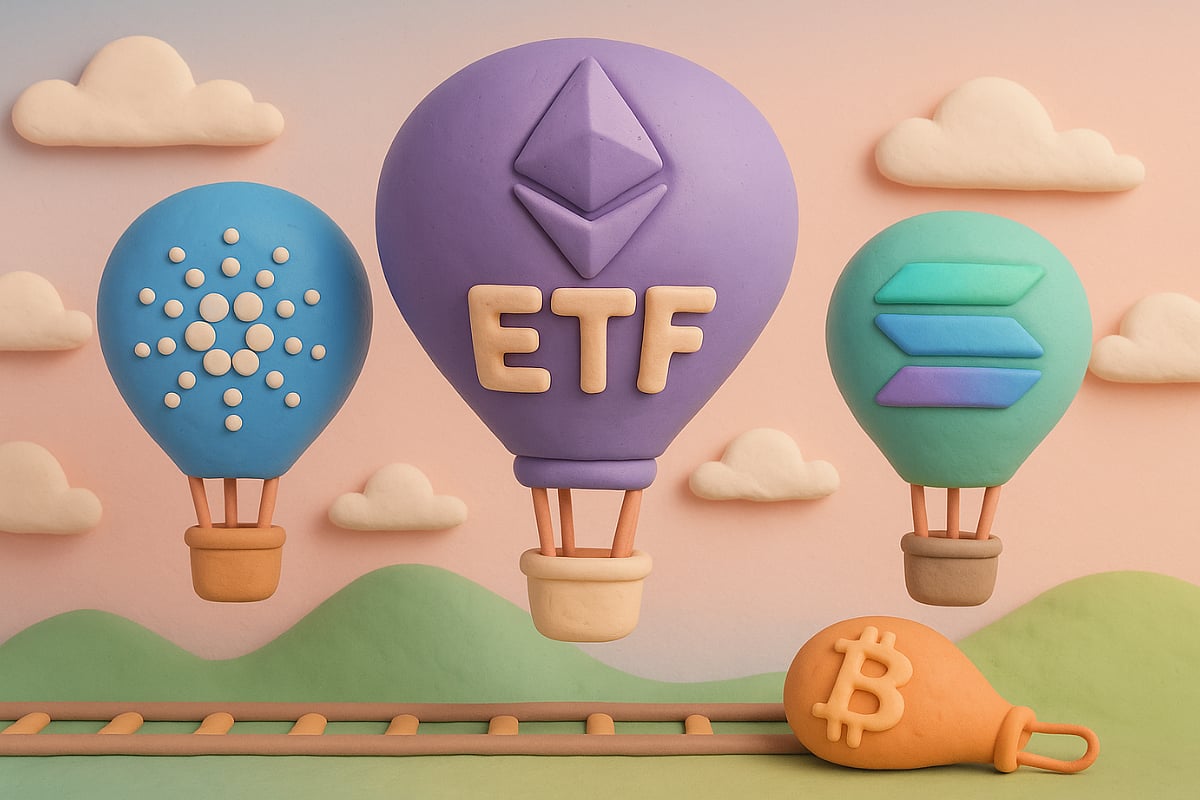  Ethereum ETF Flows Outpace Bitcoin — Best Altcoins to Buy Now as Institutions Target ETH, SOL and ADA