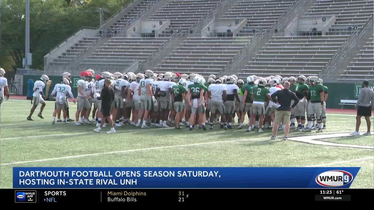 Dartmouth football prepares for UNH in season opener