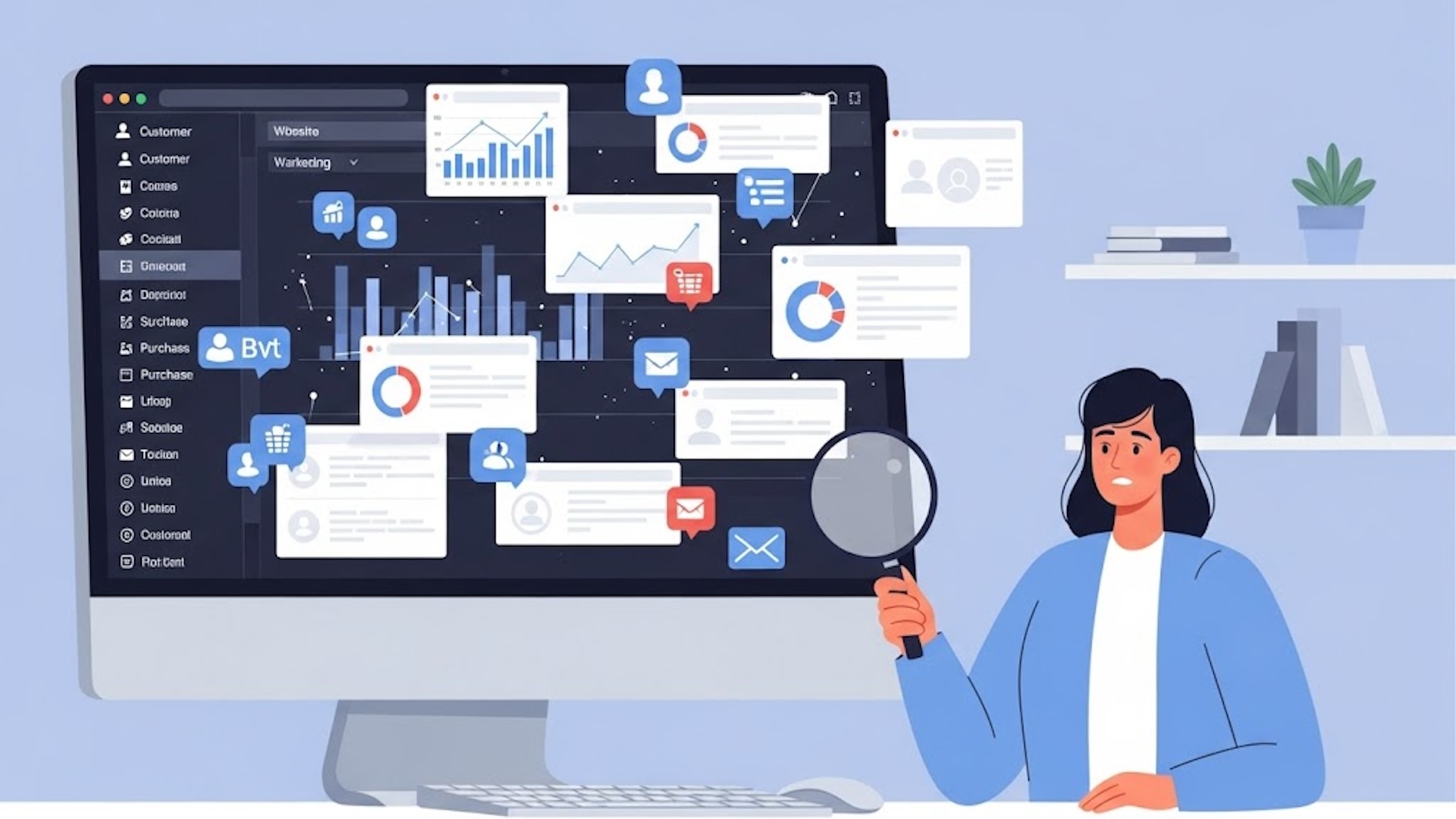 Turn your scattered data into actionable insights