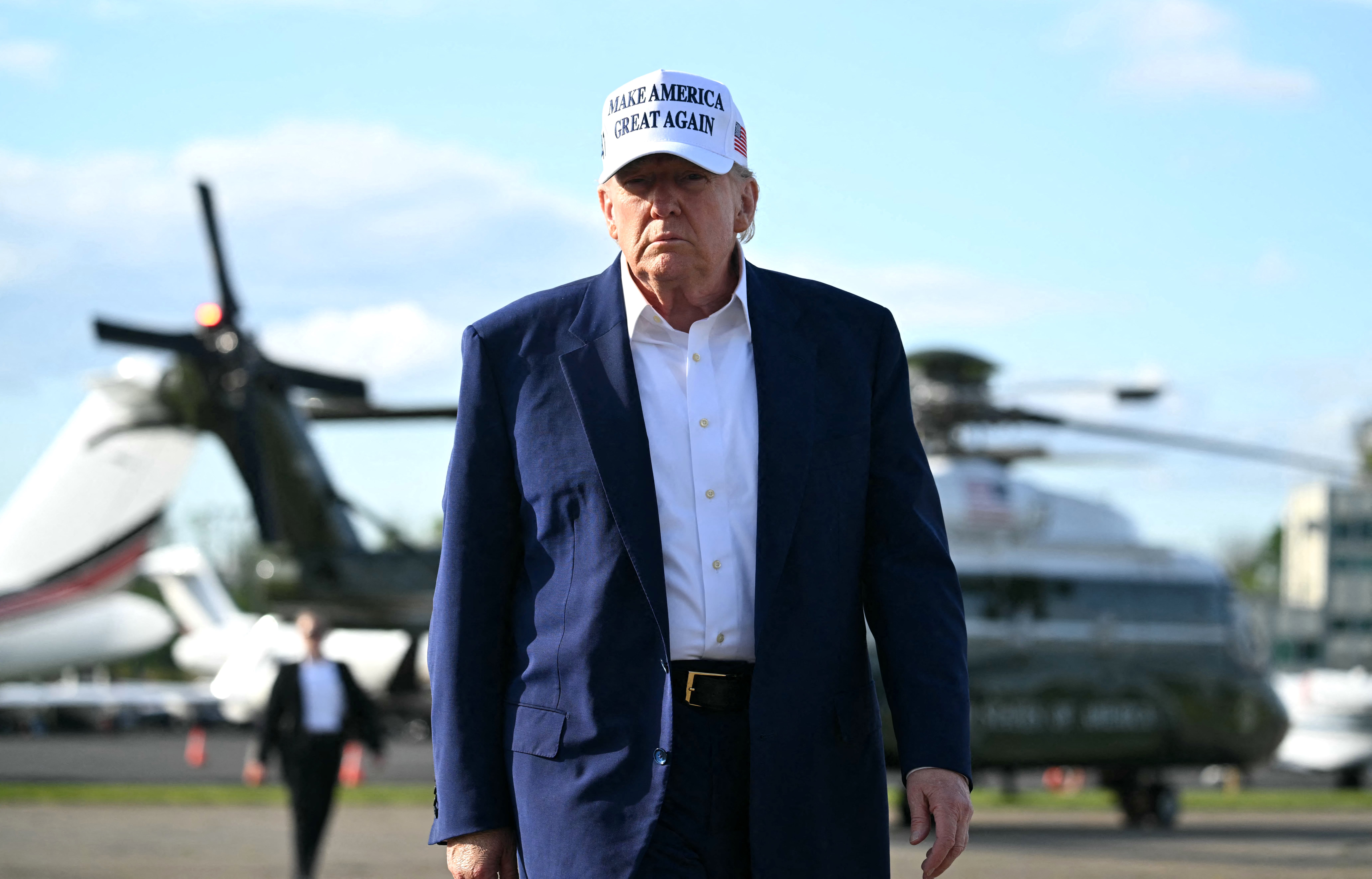  LIVE NOW: Trump Arrives at White House After Attending US Open Final