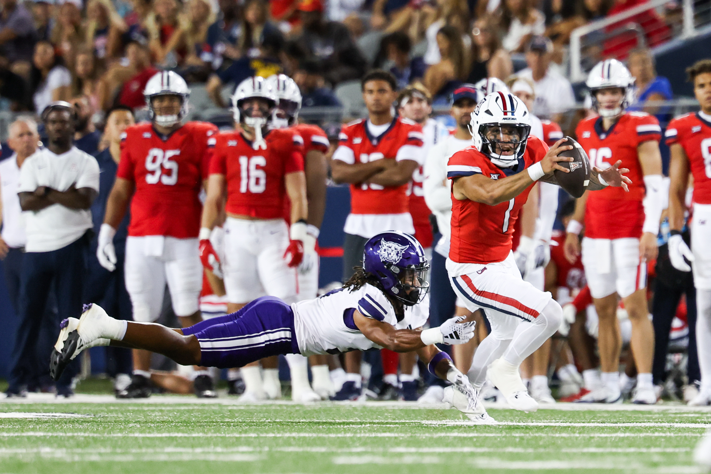 Arizona football opens as small underdog vs. Iowa State