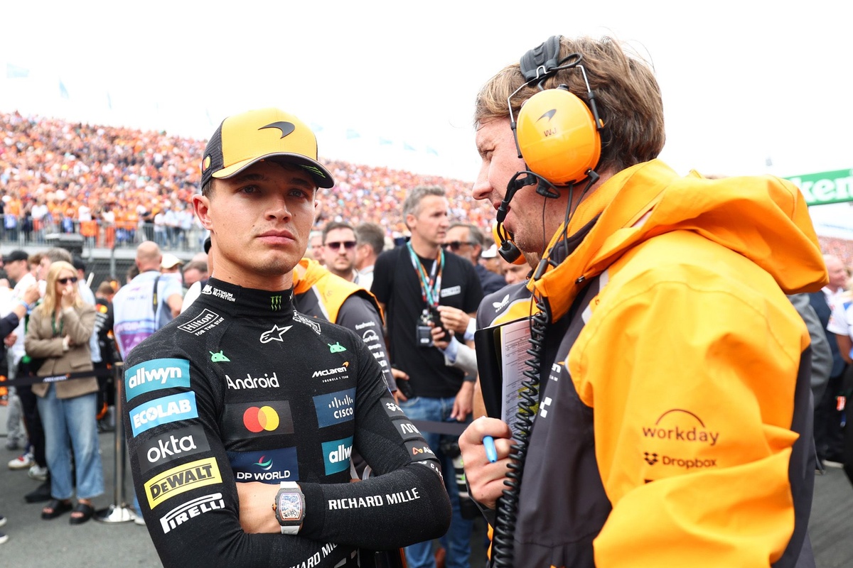 Who slept worst last night: Lando Norris