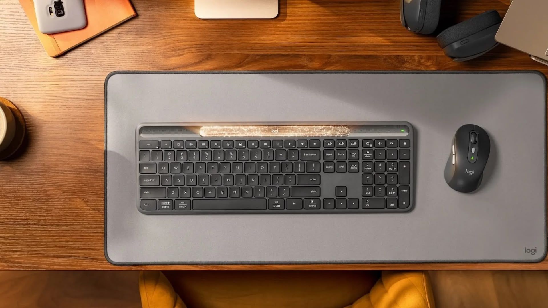  Logitech Launches Solar-Powered Signature Slim K980 Keyboard