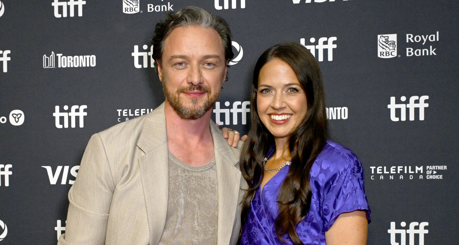 James McAvoy Makes Rare Appearance with Wife Lisa Liberati at Directorial Debut Premiere at TIFF 2025