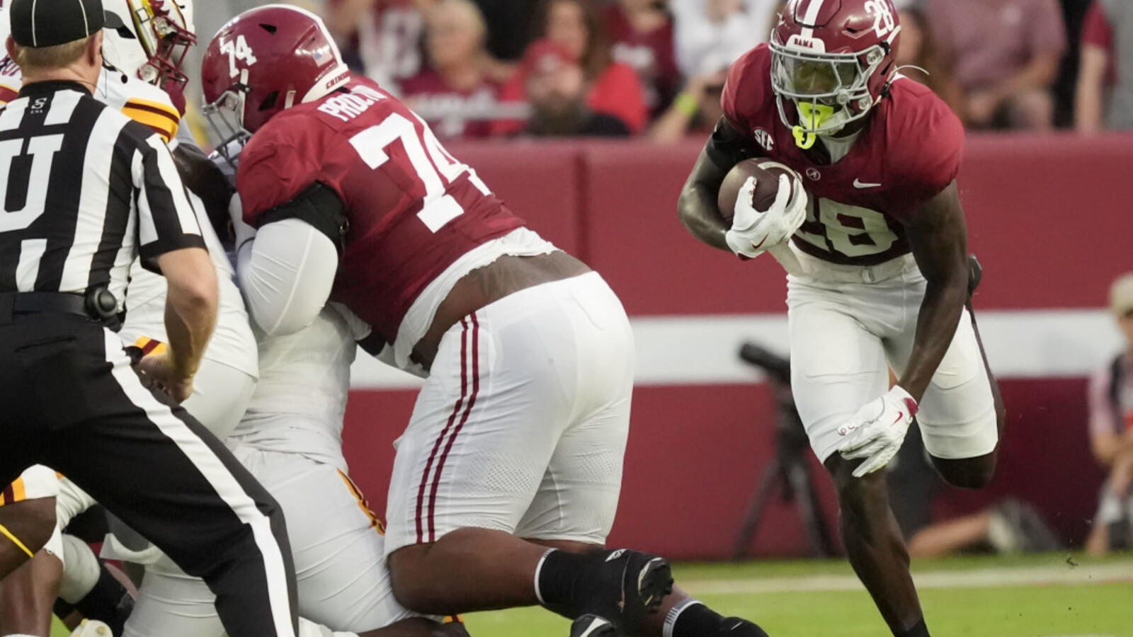  One of Alabama’s emerging playmakers on offense continues to see his role evolve, going from contributor to starter and now focal point