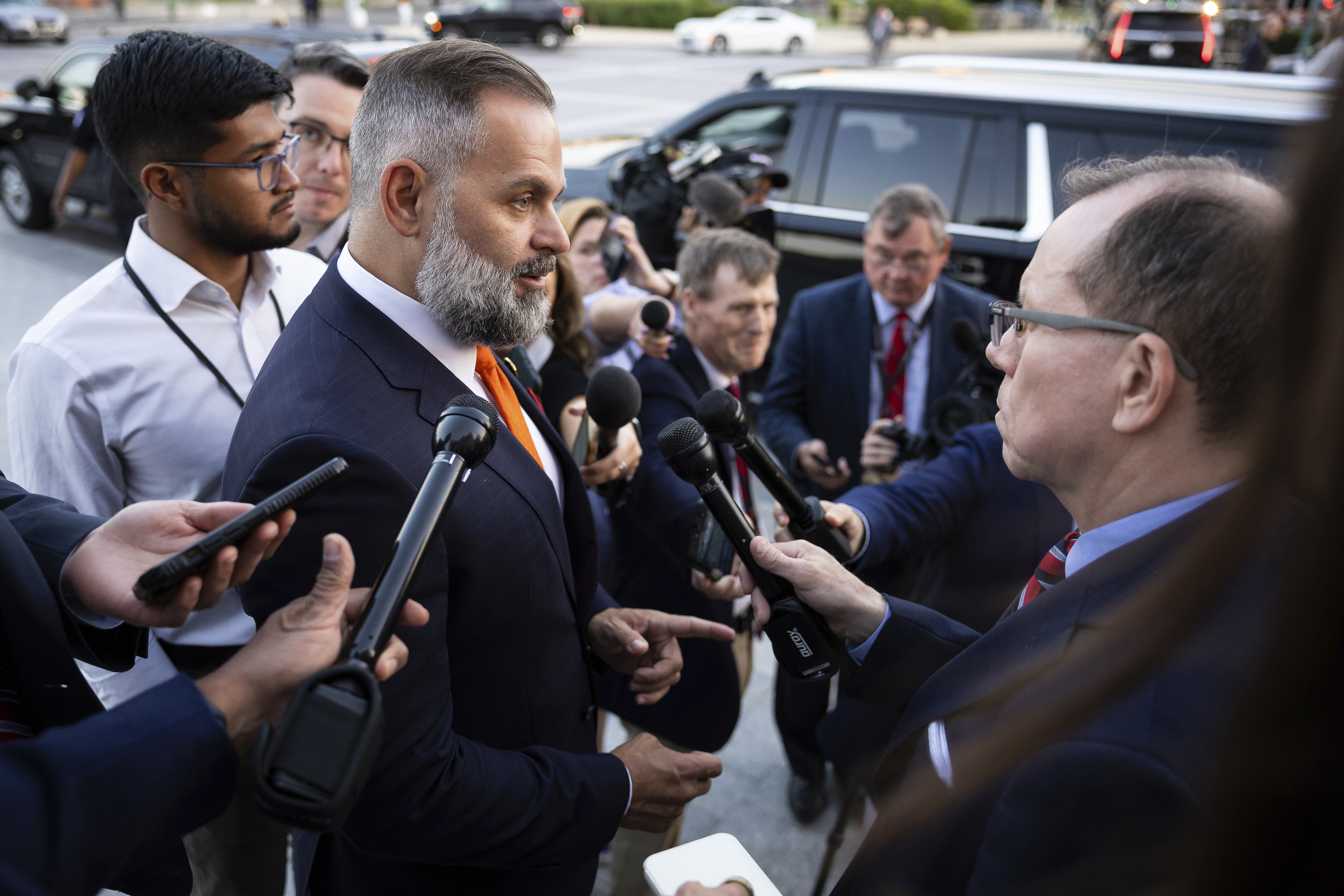 Cory Mills denies ‘anything salacious’ as he seeks to fend off restraining order