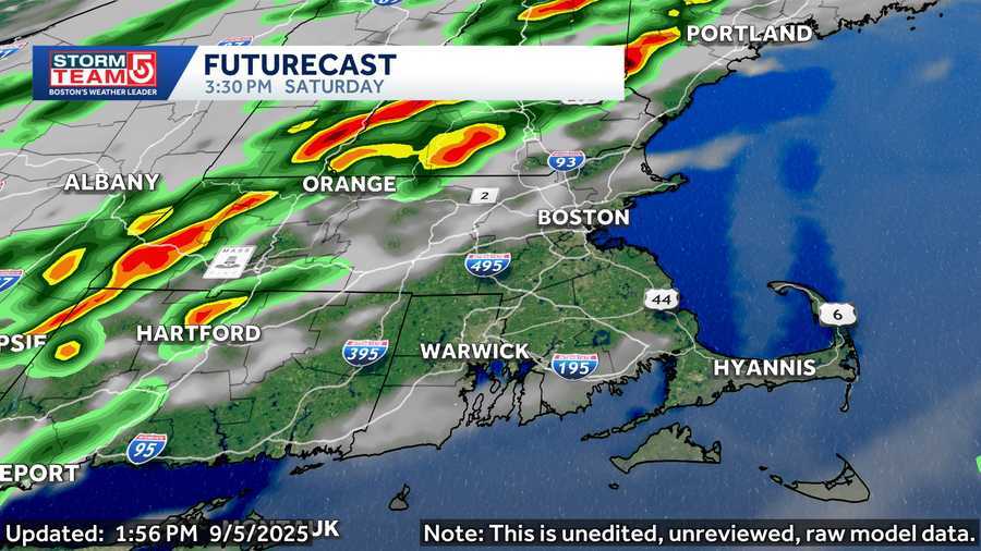 Severe weather alert: Damaging winds, hail and tornadoes possible Saturday