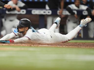 Wagaman’s three hits, three RBIs lift the Marlins to a 5-0 win over the Nationals