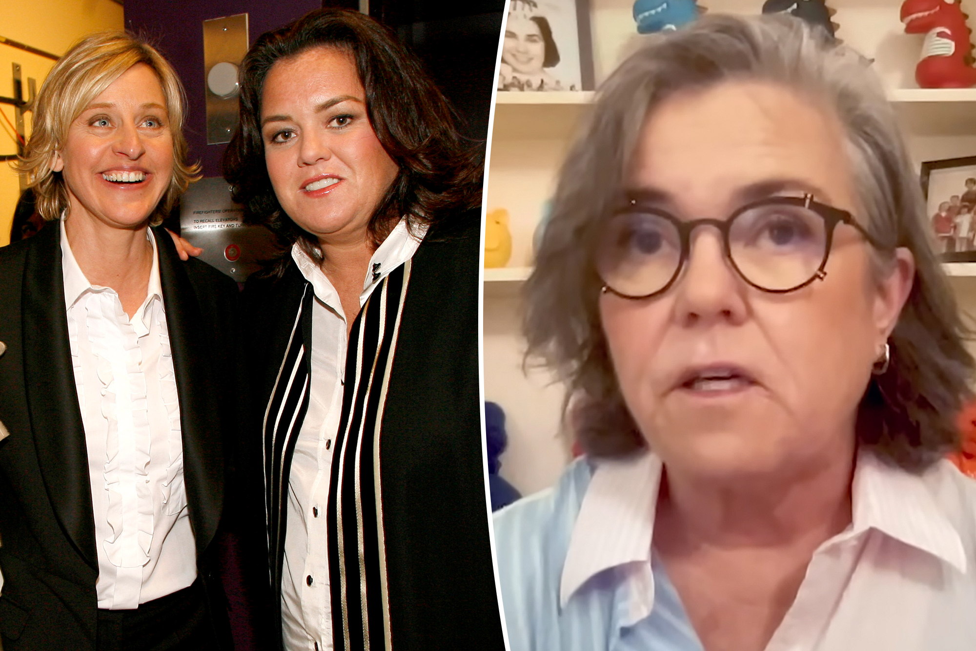  Rosie O’Donnell reflects on ‘painful’ demise of 30-year friendship with Ellen DeGeneres