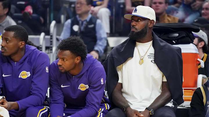 Lakers Notes: Austin Reaves Sits, LeBron James Gifts $200,000 Watch, Bronny Talks Struggles