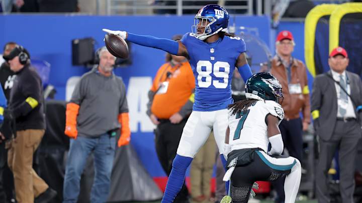  Giants’ Reserve Receivers Step Up in Win Over Eagles