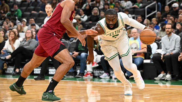 Celtics Notes: Jaylen Brown Injury Update, 76ers Missing 3 Players, Anfernee Simons Trade Prediction