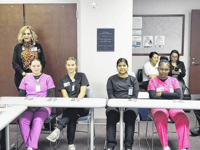 PSRC students shadow UNC Health Southeastern workers