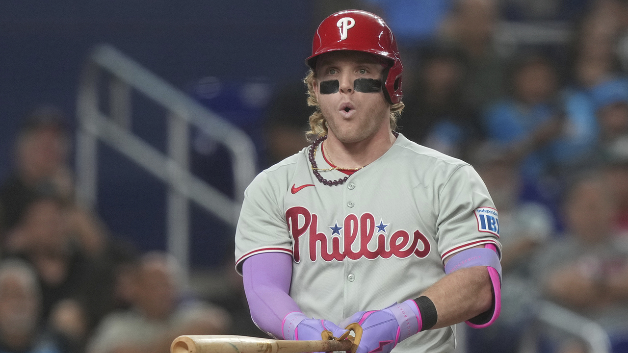 Harrison Bader out of Phillies’ Game 2 starting lineup vs Dodgers because of groin injury
