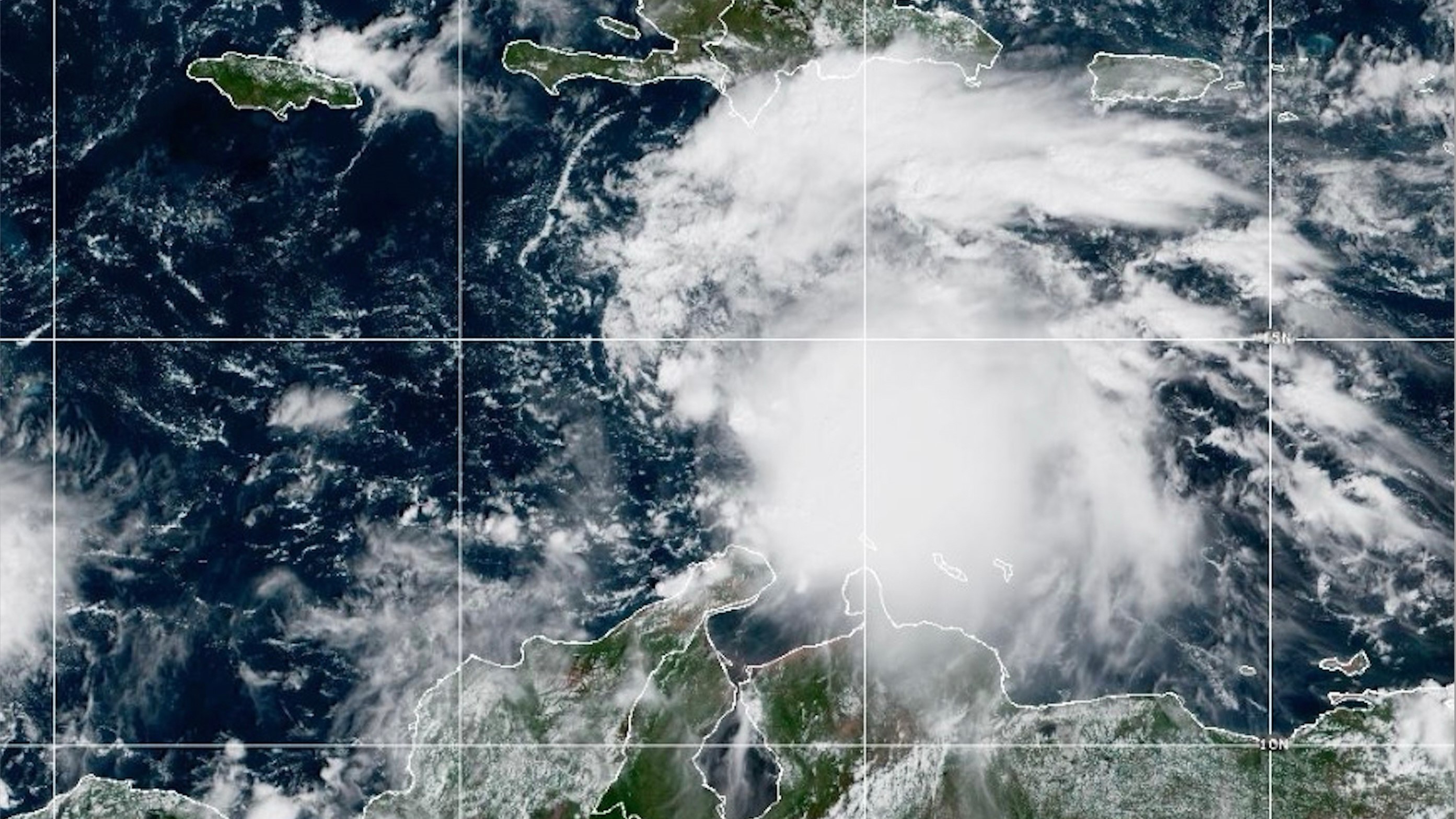 Tropical Storm Melissa forms in the Caribbean