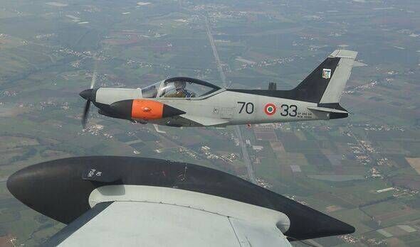 Horror Italy plane crash leaves two killed in air force training jet