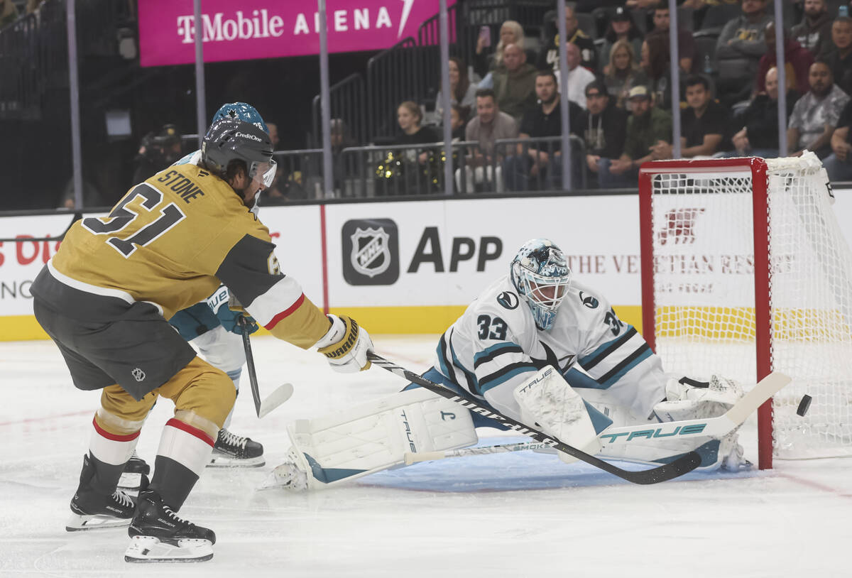 Golden Knights look out of sync in loss to Sharks to close preseason