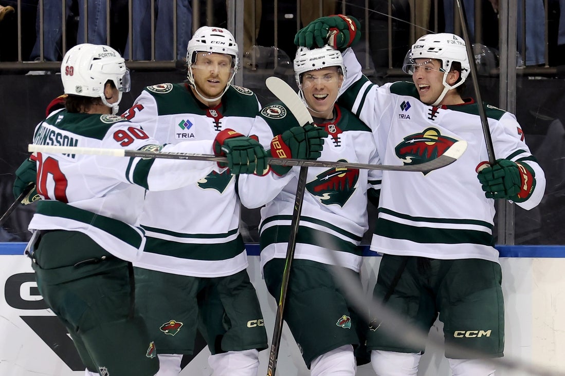  NHL roundup: Wild extend Rangers’ home losing streak