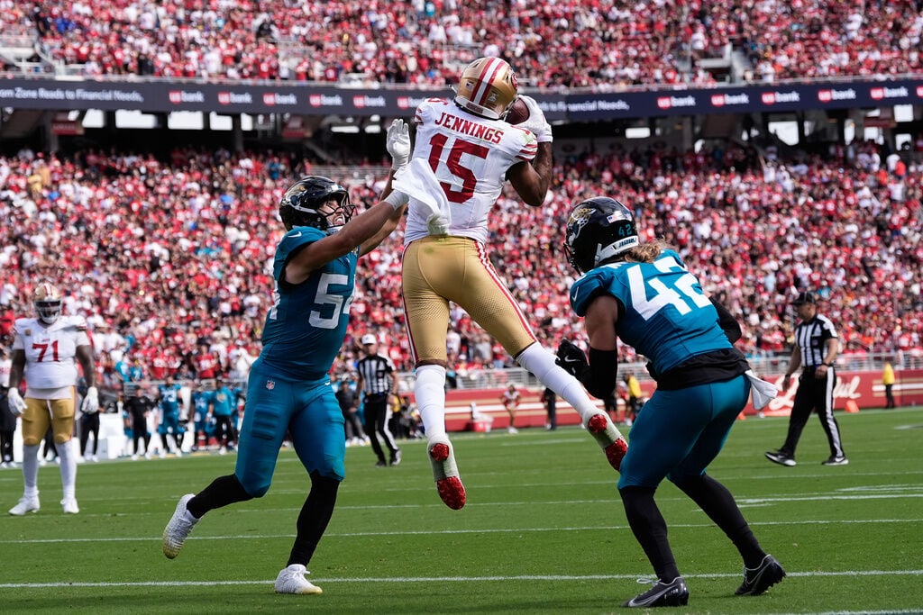 Kiser sees time at LB in Jags’ win vs. 49ers