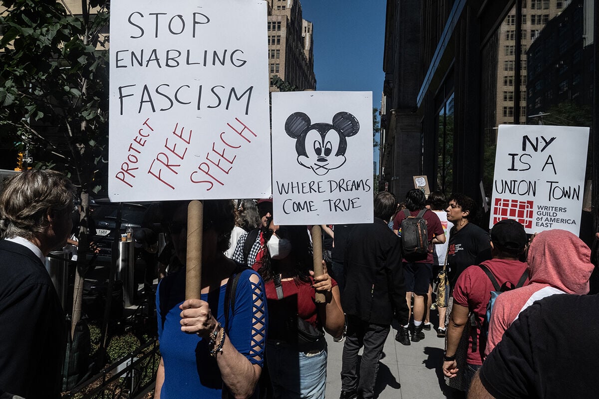 Hollywood writers were already struggling. Now they fear censorship