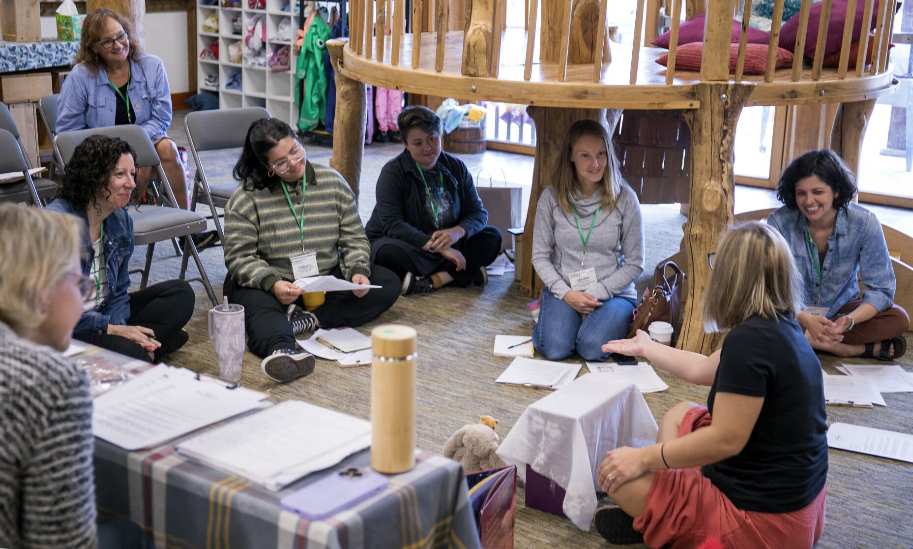  Lucy School hosts educators for arts- and nature-based professional development