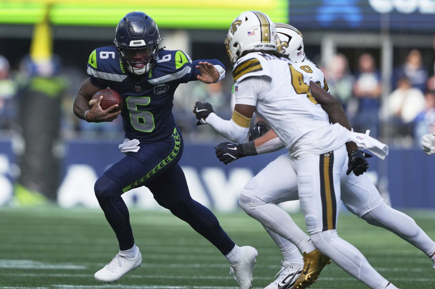 Why Seahawks still plan to get QB Jalen Milroe the ball | Notebook