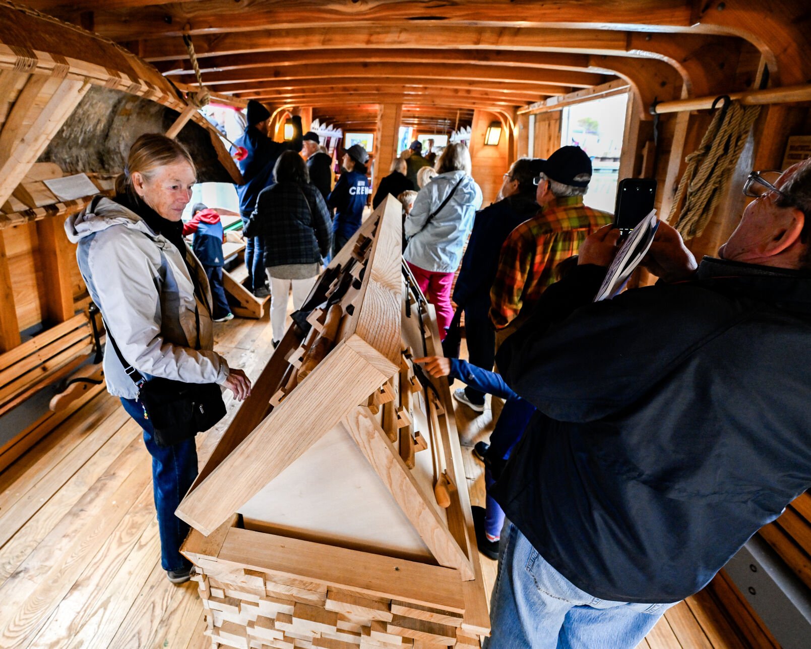  Dozens gather at Mohawk Harbor to celebrate Erie Canal’s bicentennial