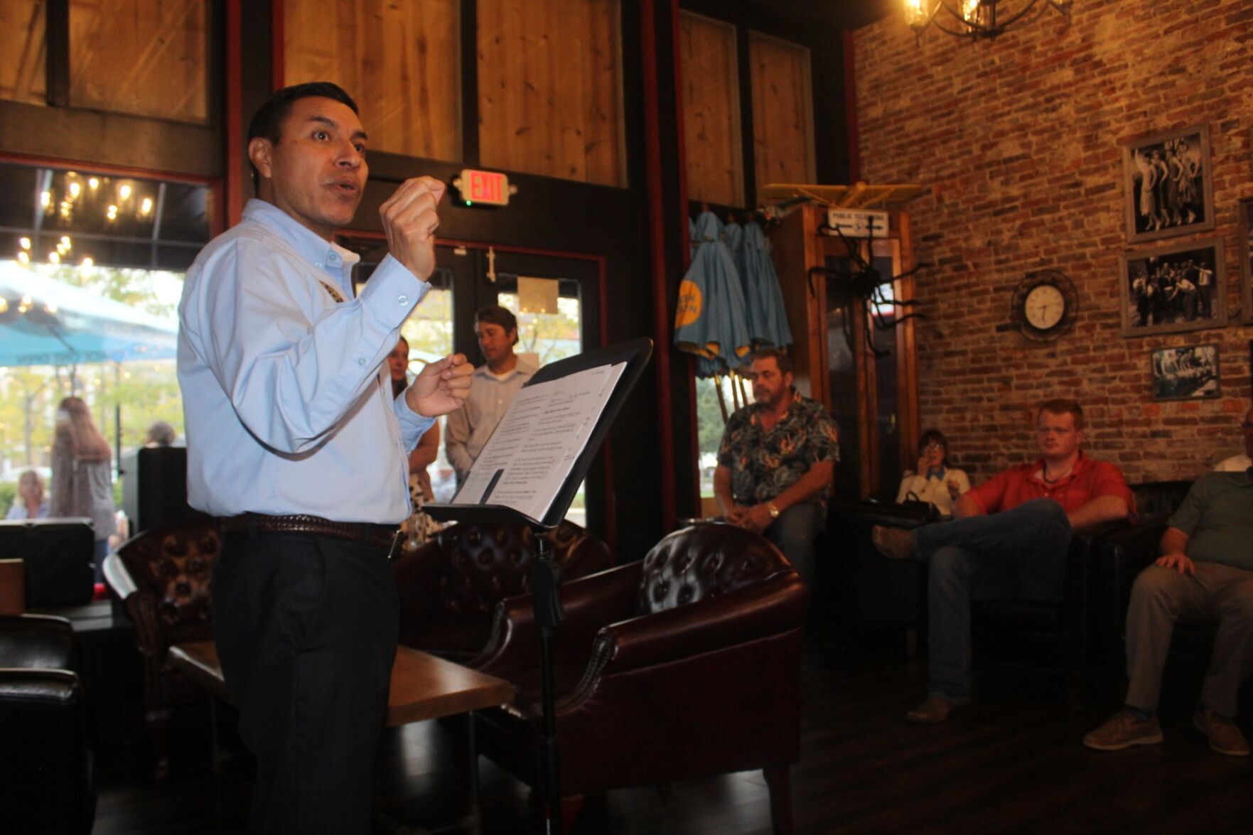  Indiana Secretary of State makes campaign stop in Shelbyville