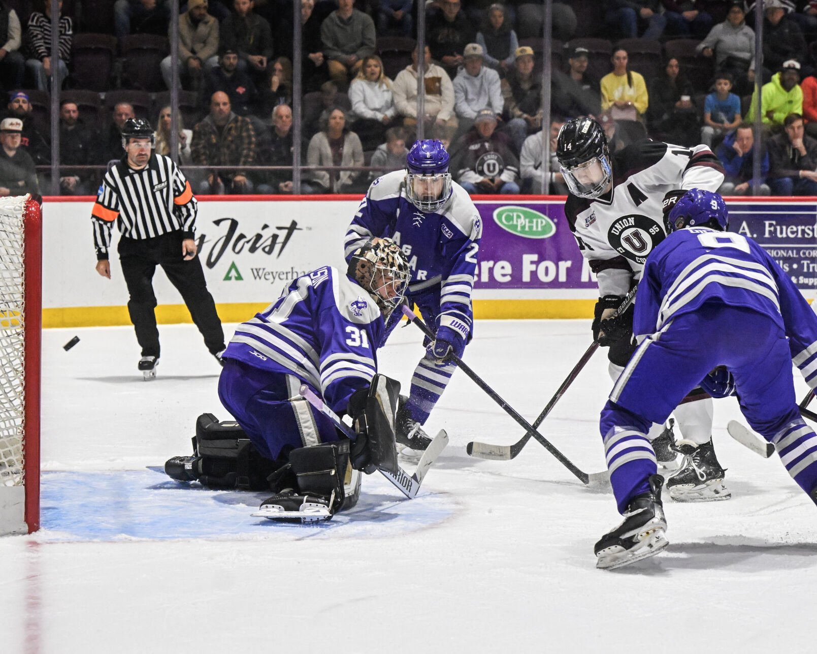 Union men’s hockey rolls to dominant 6-0 win over Niagara