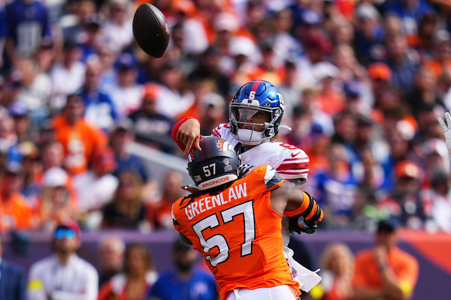 Broncos LB Dre Greenlaw has been suspended by the NFL for 1 game for unsportsmanlike conduct