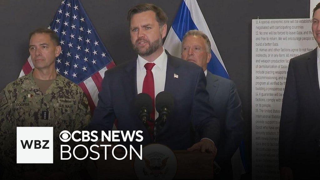  JD Vance in Israel to help implement ceasefire with Hamas