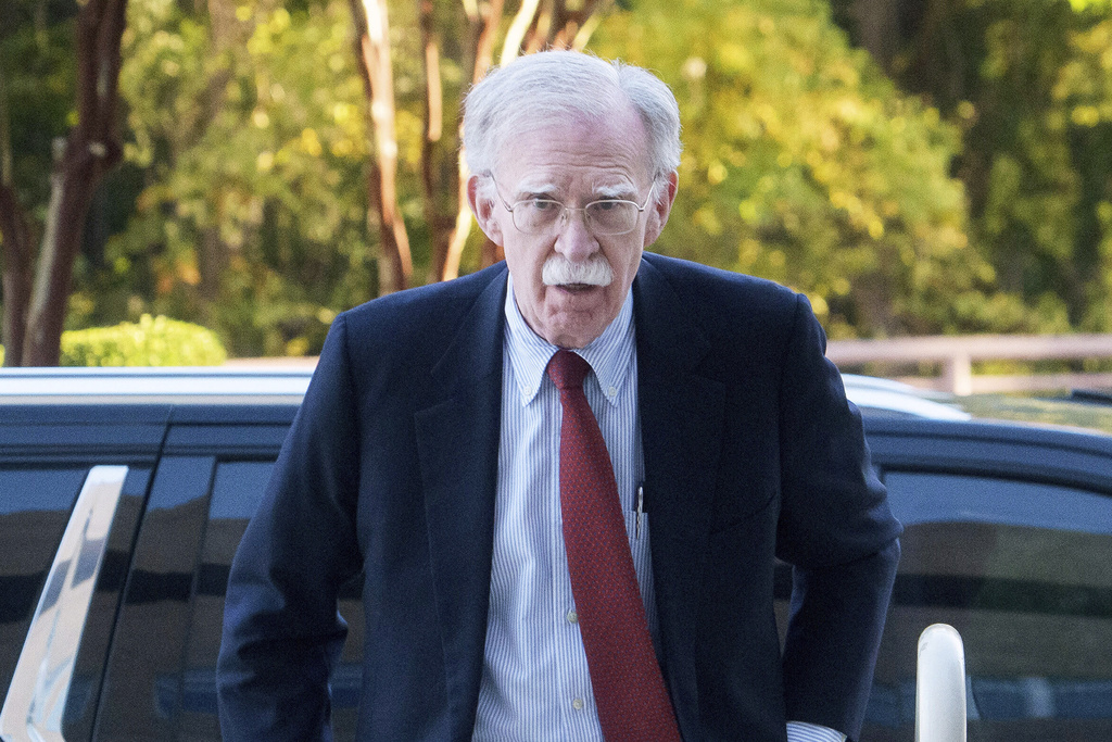 Former Trump official John Bolton pleads not guilty in Maryland court