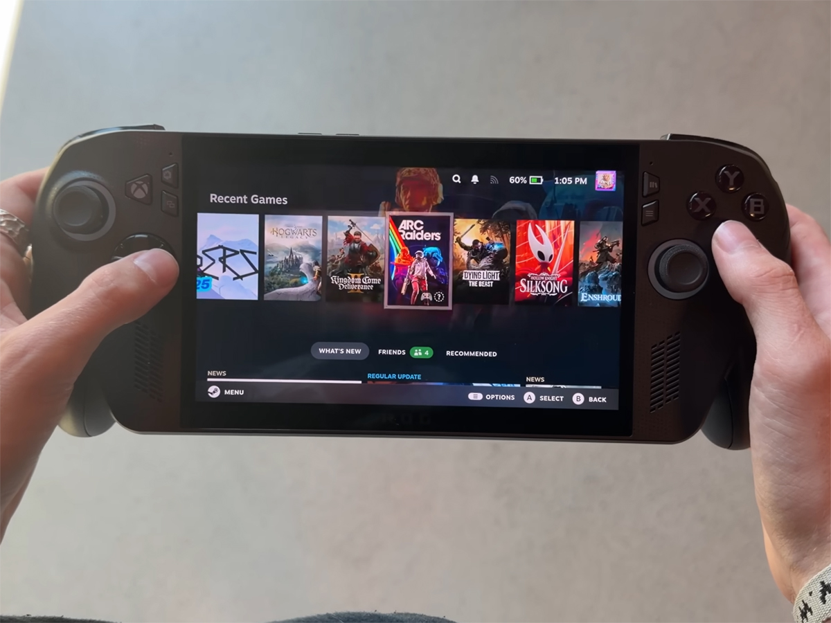 Asus ROG Xbox Ally X shows noticeable performance boost on Bazzite OS over Windows 11