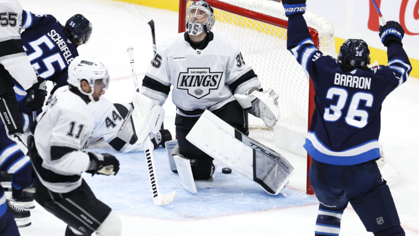 Scheifele’s 2-Goal Effort Leads Jets to 3-2 Win Over the Kings
