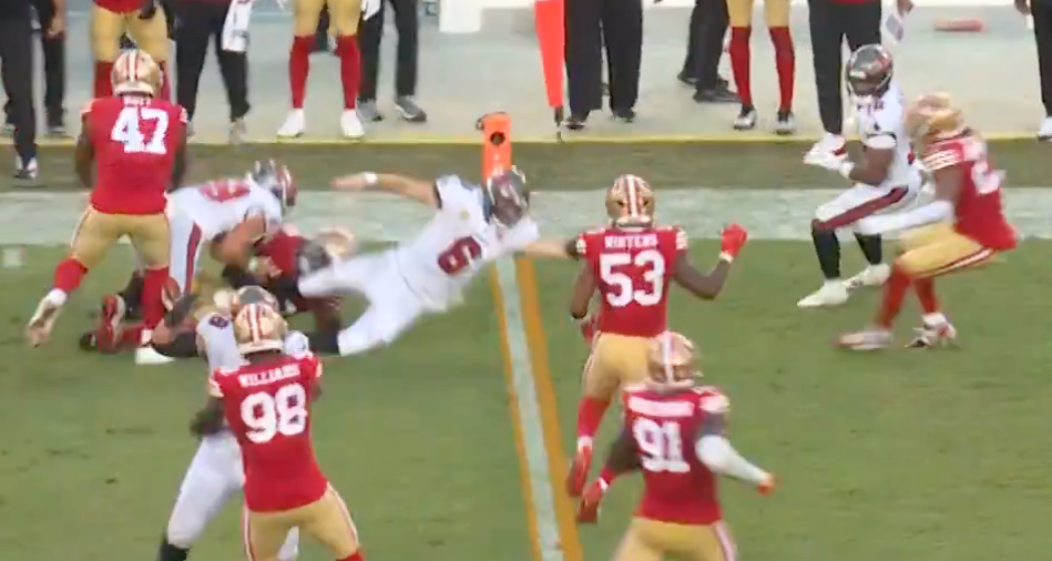 Baker Mayfield’s incredible scramble, touchdown gave Bucs life vs. 49ers