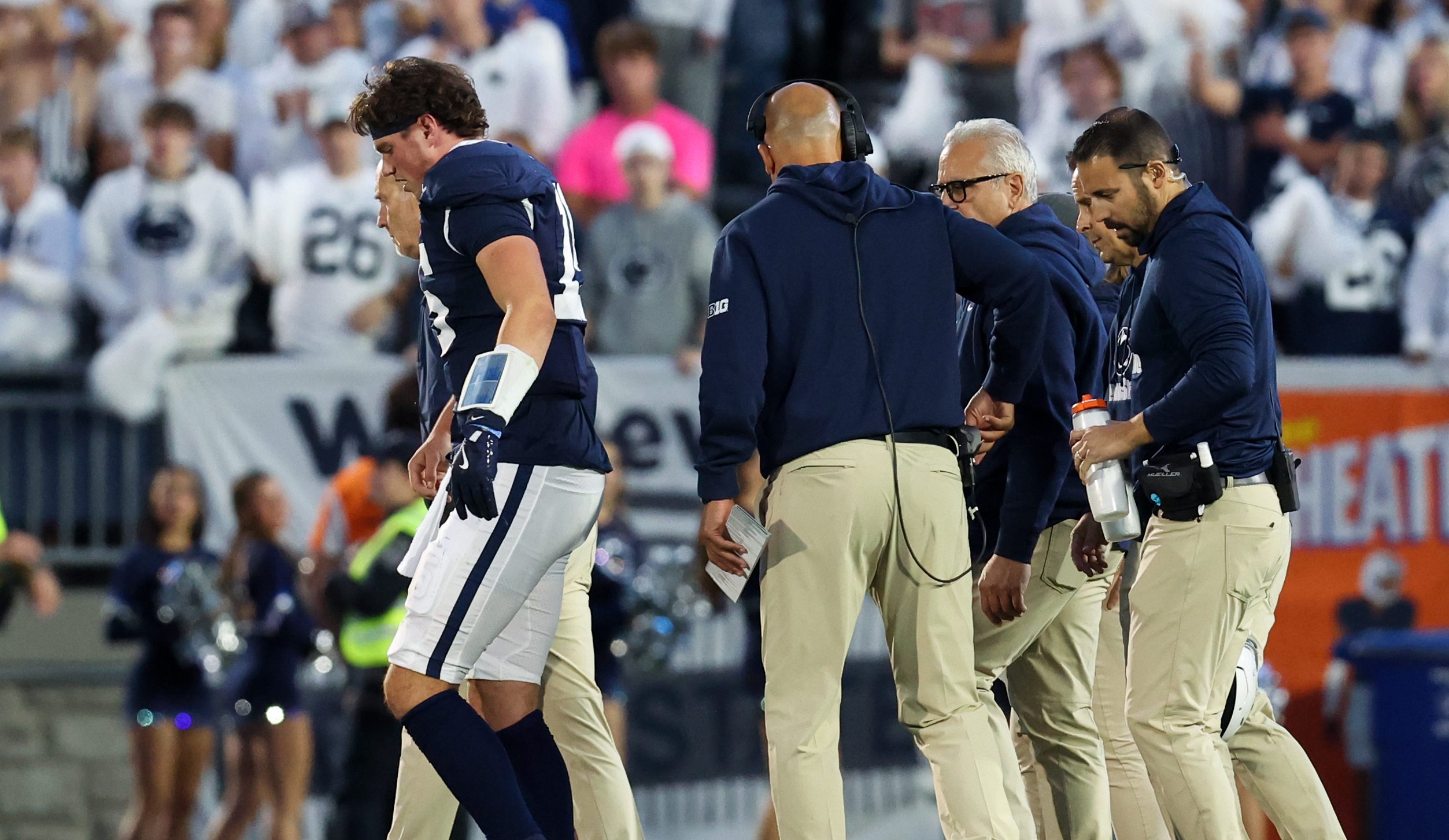Penn State QB Drew Allar out for season with leg injury