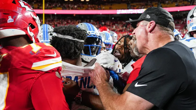 Lions in danger of losing Brian Branch to suspension for igniting brawl with Chiefs