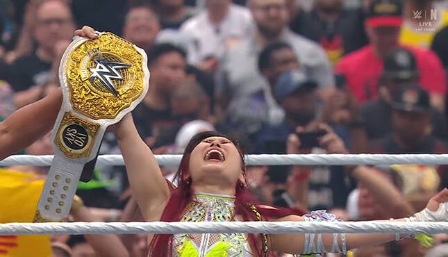 IYO SKY Says Wrestlemania 41 Was the Greatest Moment Of Her Life